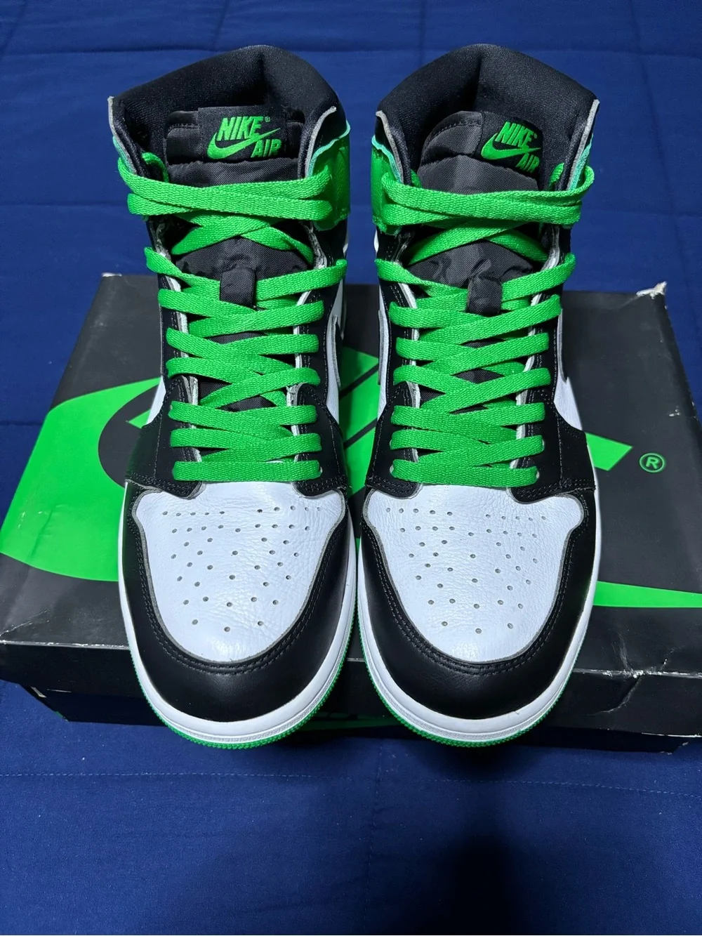 Jordan 1 Retro High OG Lucky Green 2023 Size 11.5
